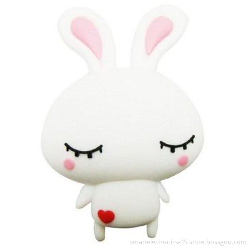 Cartoon USB Flash Drive/Free Customized Package/Printing, 3-year Warranty, 64MB-128GB, Grade A